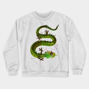 Green Dragon Crewneck Sweatshirt